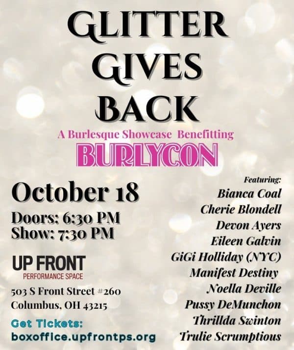 Glitter Gives Back: A Burlesque Showcase Benefitting BurlyCon